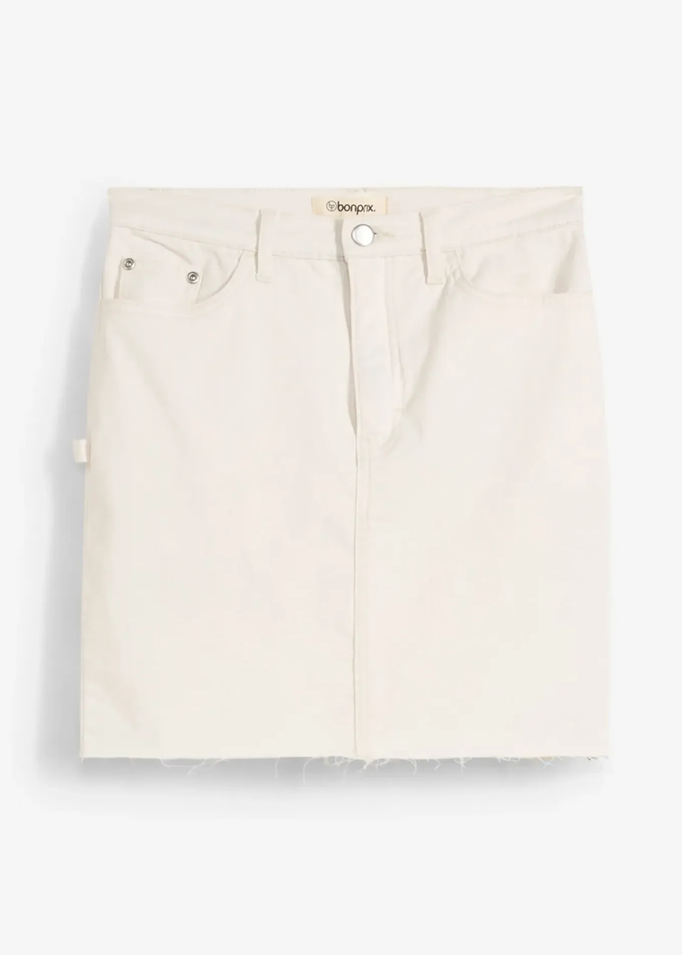 Mini-jupe en coton extensible