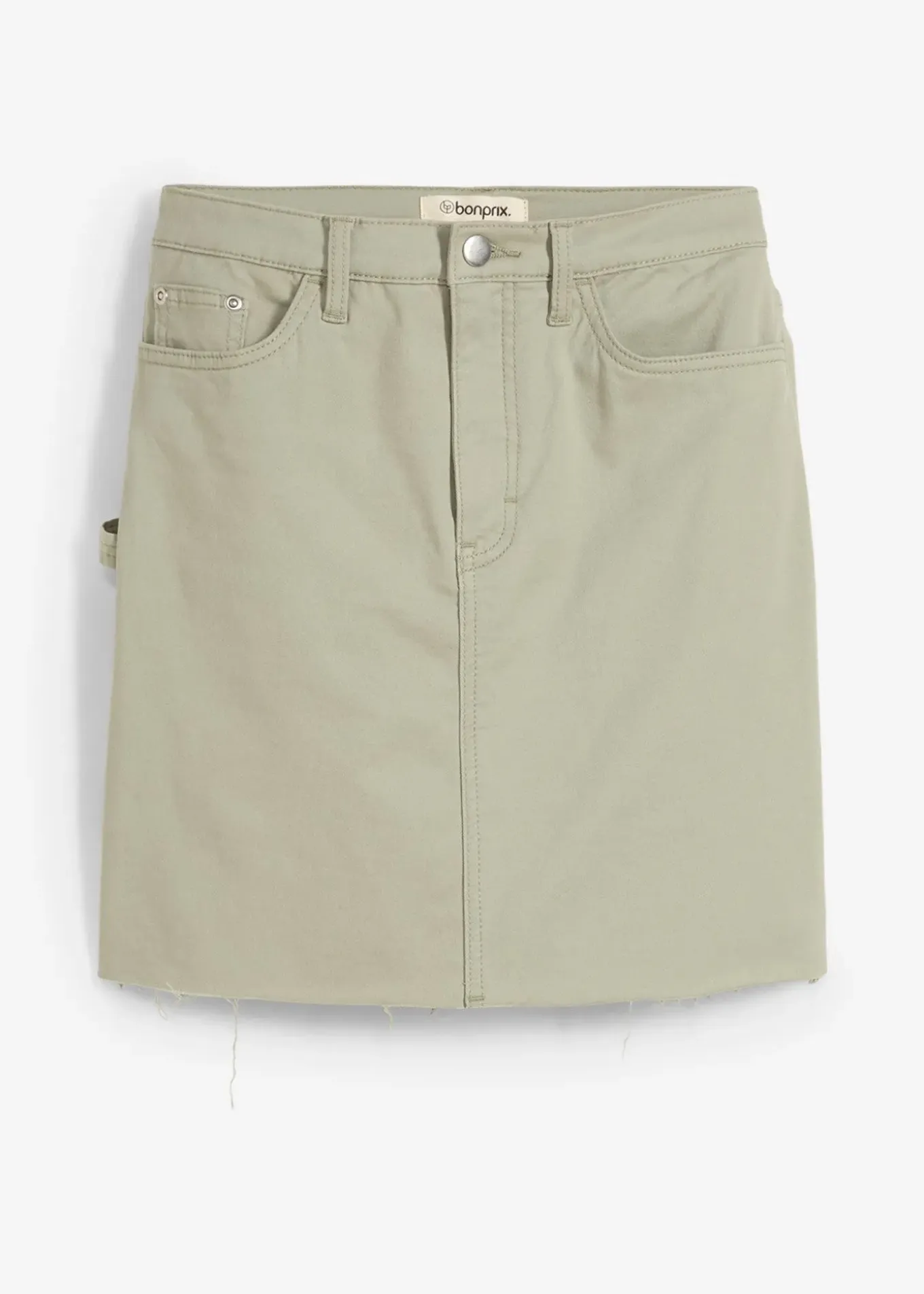 Mini-jupe en coton extensible