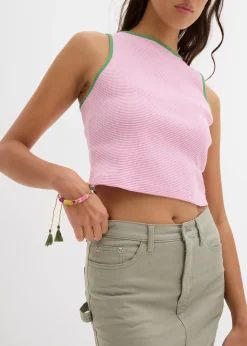 Mini-jupe en coton extensible