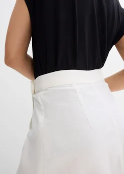 Mini-jupe en twill