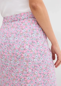 Mini-jupe en viscose fluide