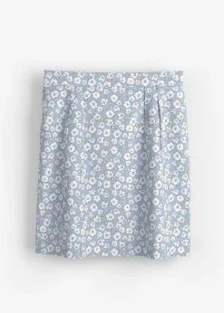 Mini-jupe en viscose fluide