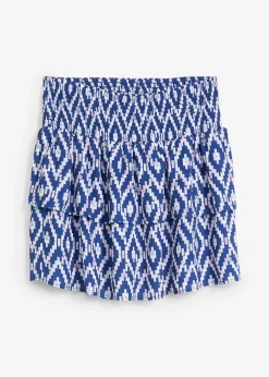 Mini-jupe en viscose fluide