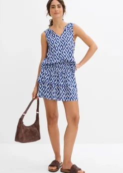 Mini-jupe en viscose fluide