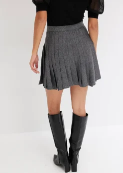 Mini-jupe plissée