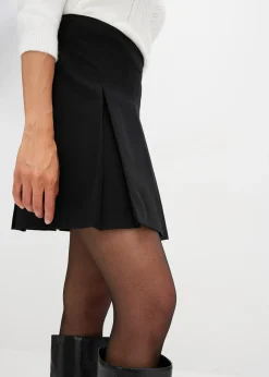 Mini-jupe plissée