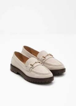 Mocassins à semelle épaisse et boucle