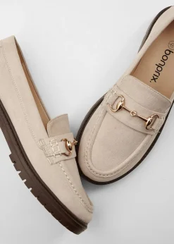 Mocassins à semelle épaisse et boucle