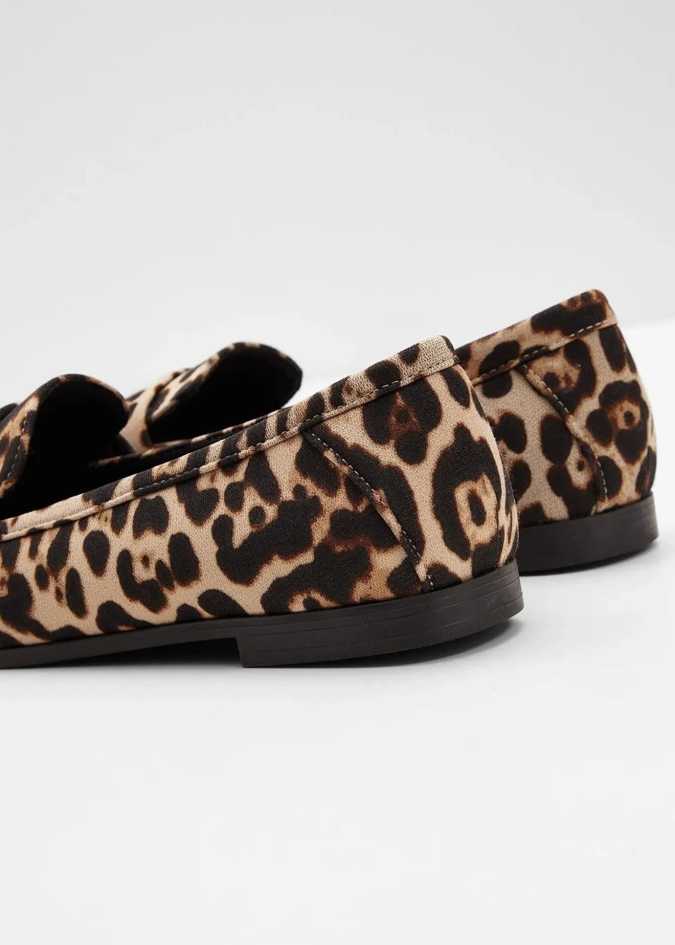 Mocassins au look animalier
