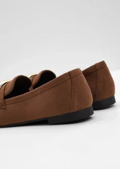 Mocassins aux détails métalliques