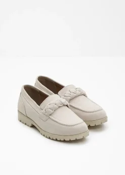 Mocassins chunky à détails tressés