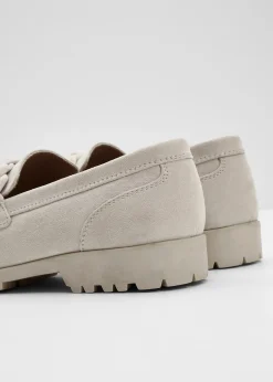 Mocassins chunky à détails tressés