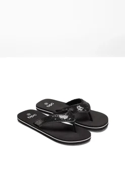 Mules entredoigt avec sequins