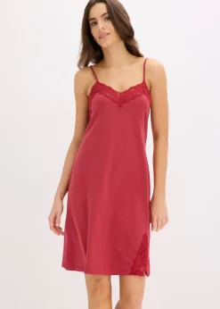 Nuisette courte à bretelles spaghetti