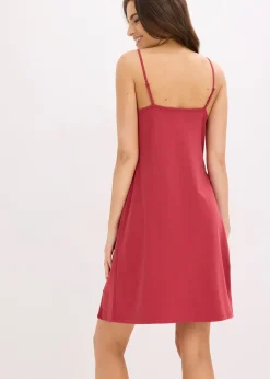 Nuisette courte à bretelles spaghetti