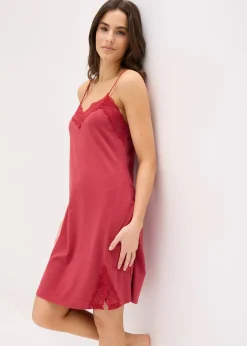 Nuisette courte à bretelles spaghetti