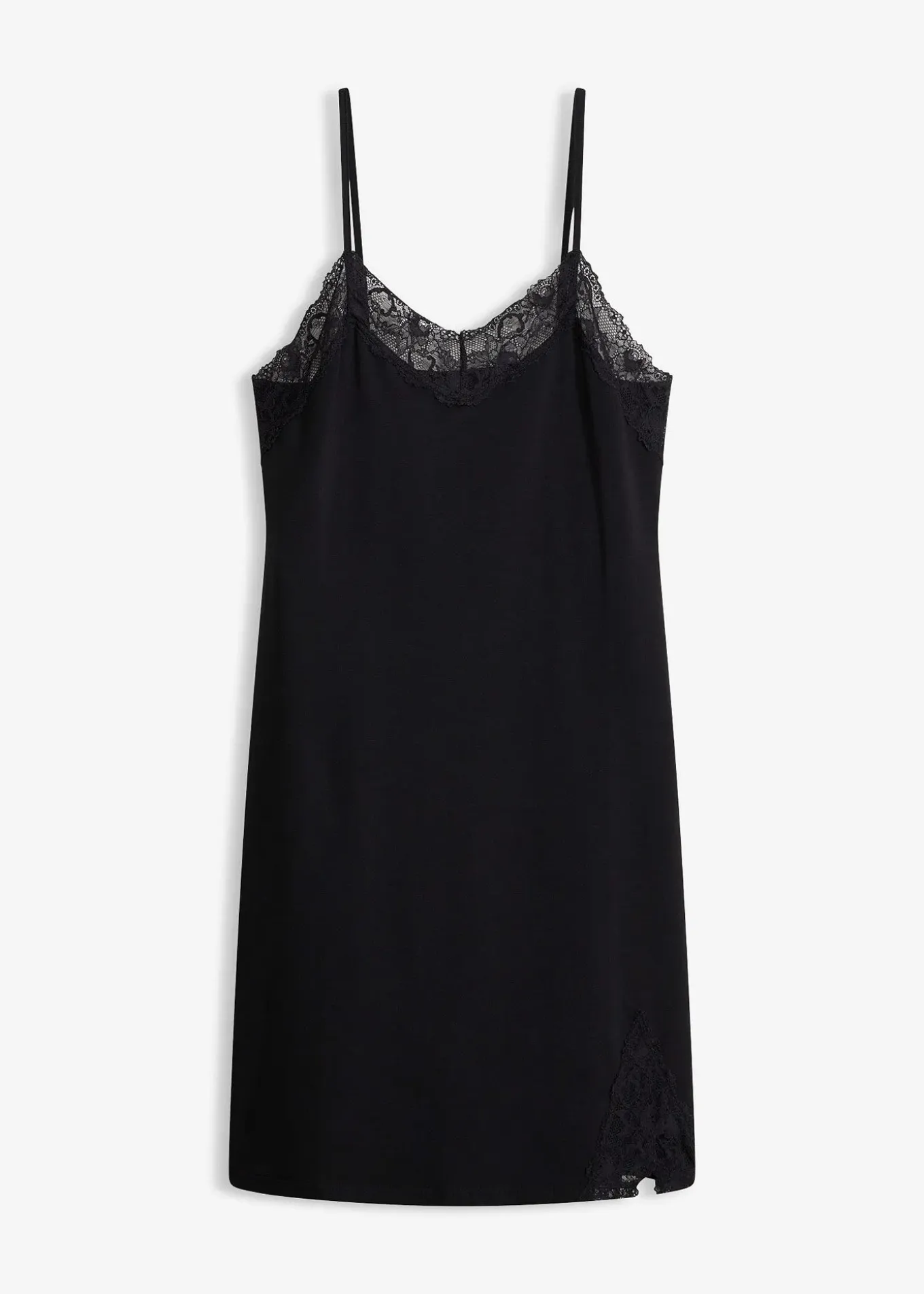 Nuisette courte à bretelles spaghetti