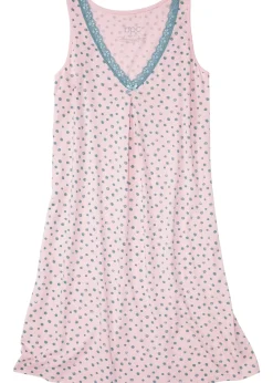 Nuisette courte et douce en viscose mélangée