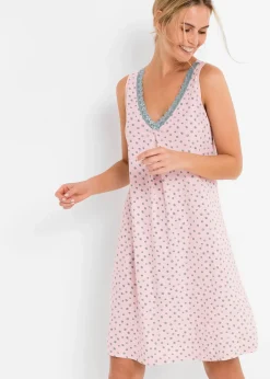 Nuisette courte et douce en viscose mélangée