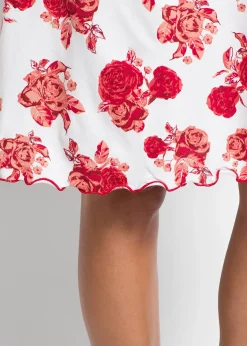 Nuisette courte et douce en viscose mélangée