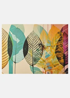 Paillasson à motif automnal moderne