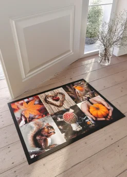 Paillasson aux motifs d'automne