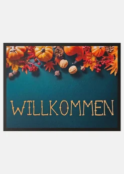 Paillasson avec imprimé automnal