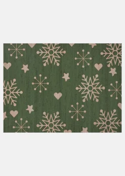 Paillasson avec motif hivernal