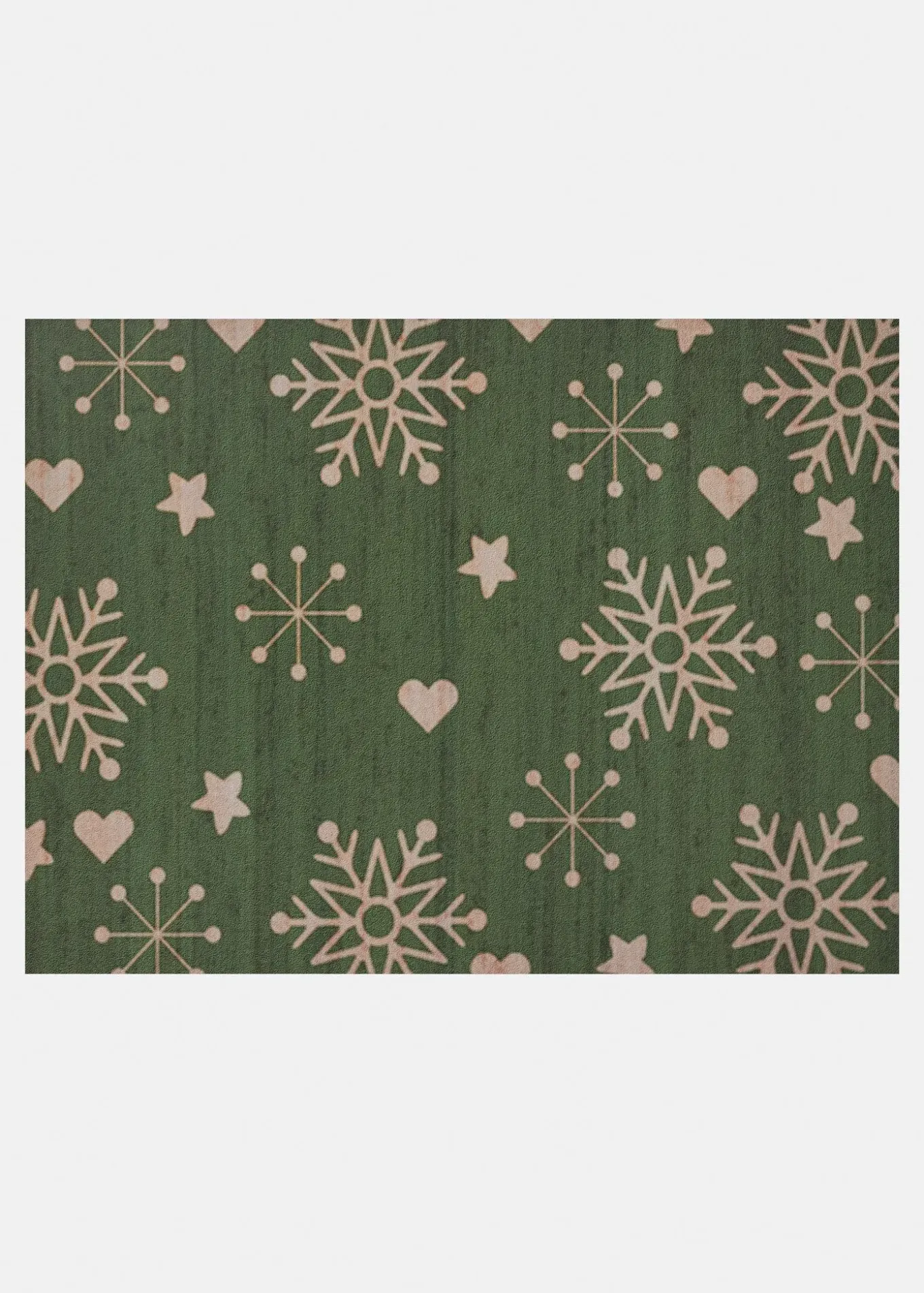 Paillasson avec motif hivernal