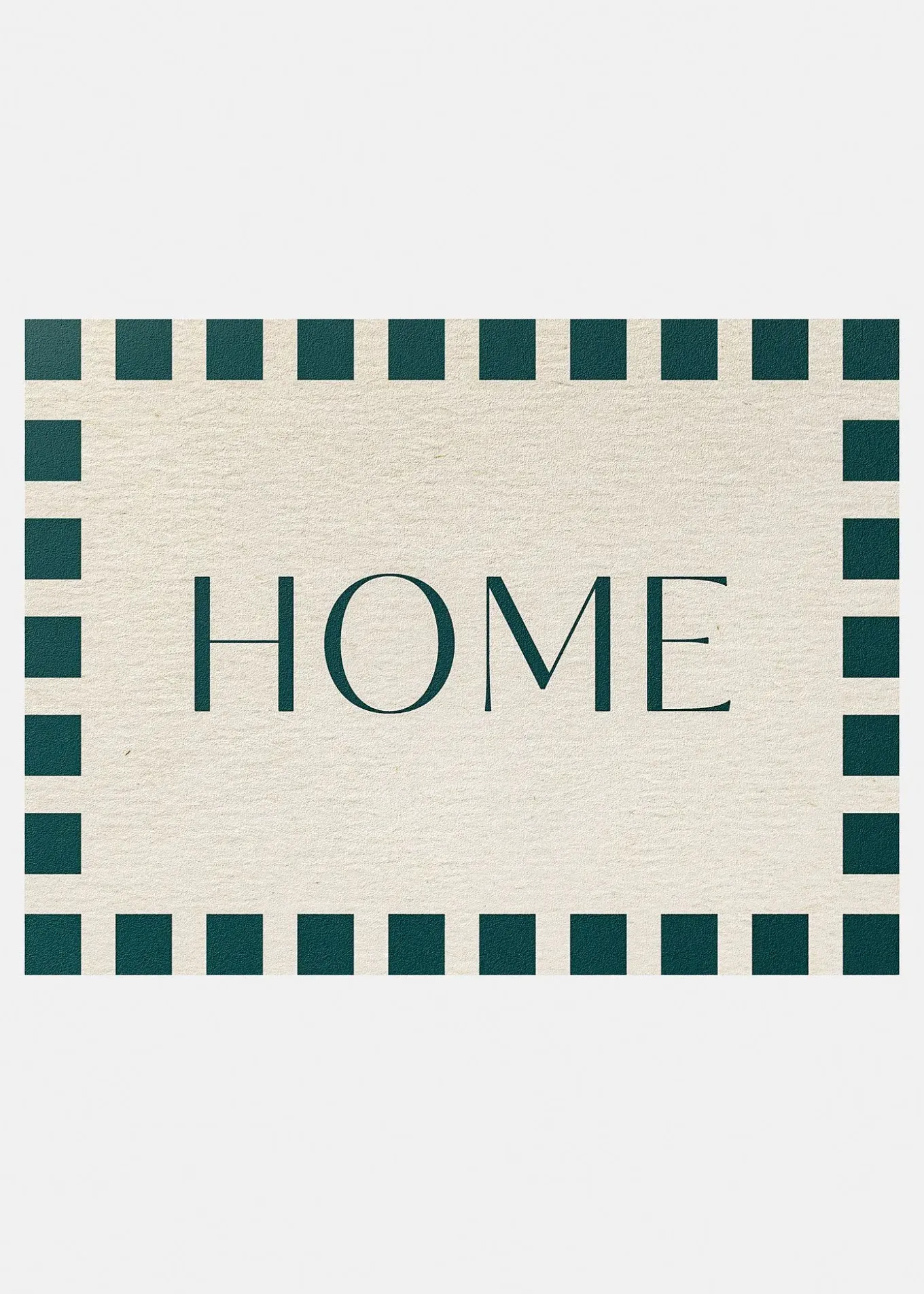 Paillasson lavable à message