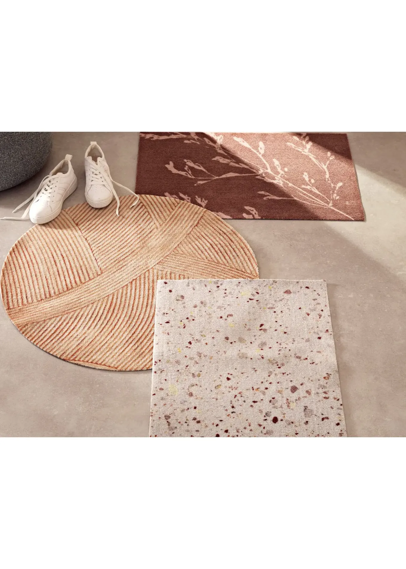 Paillasson lavable à motif naturel