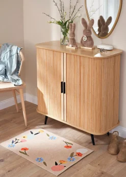 Paillasson lavable à motif printanier