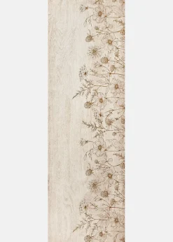 Paillasson lavable à motif floral