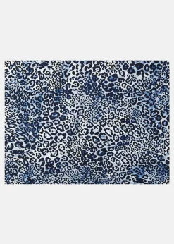 Paillasson lavable à motif léopard