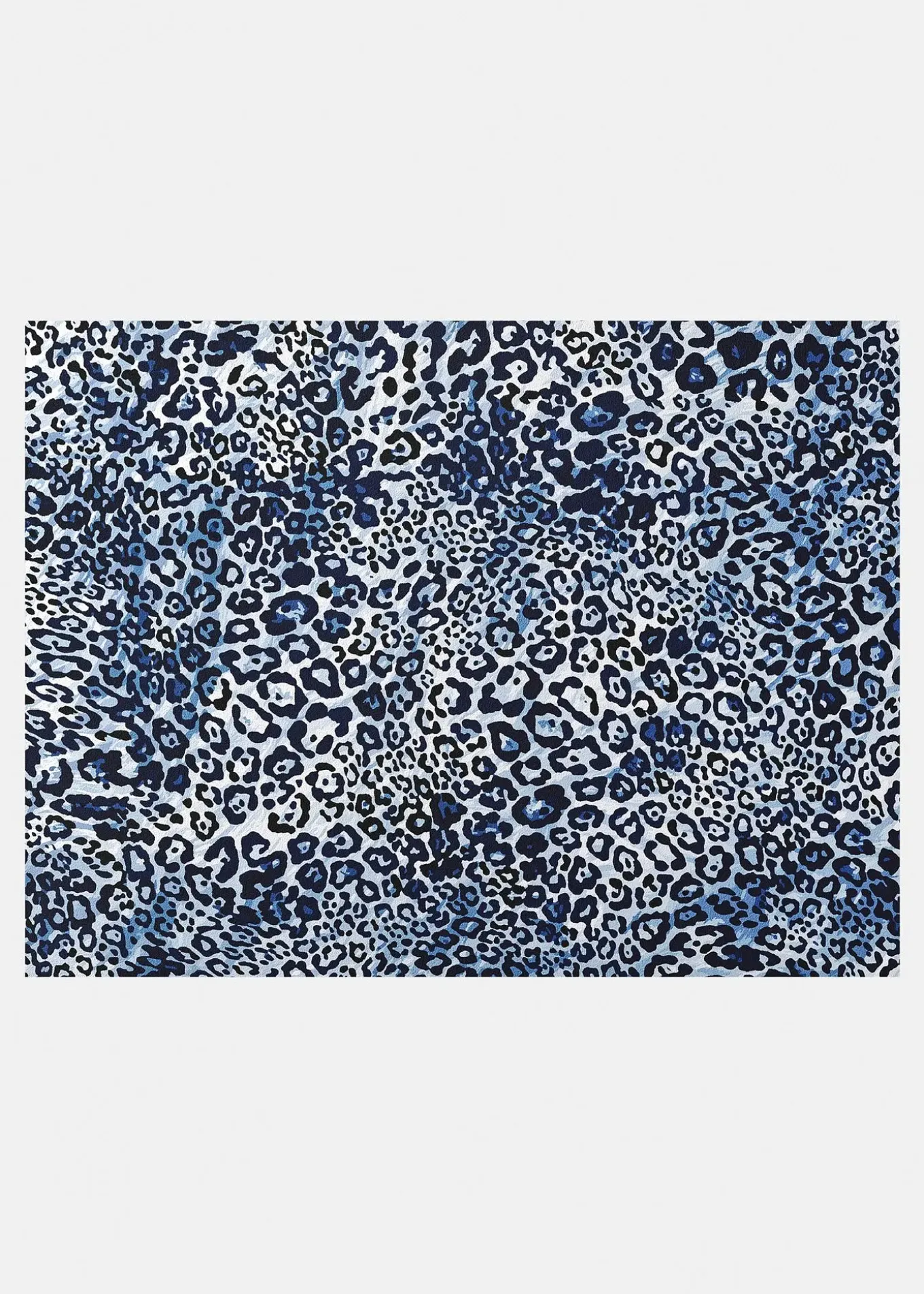 Paillasson lavable à motif léopard