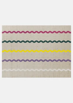 Paillasson lavable au motif graphique