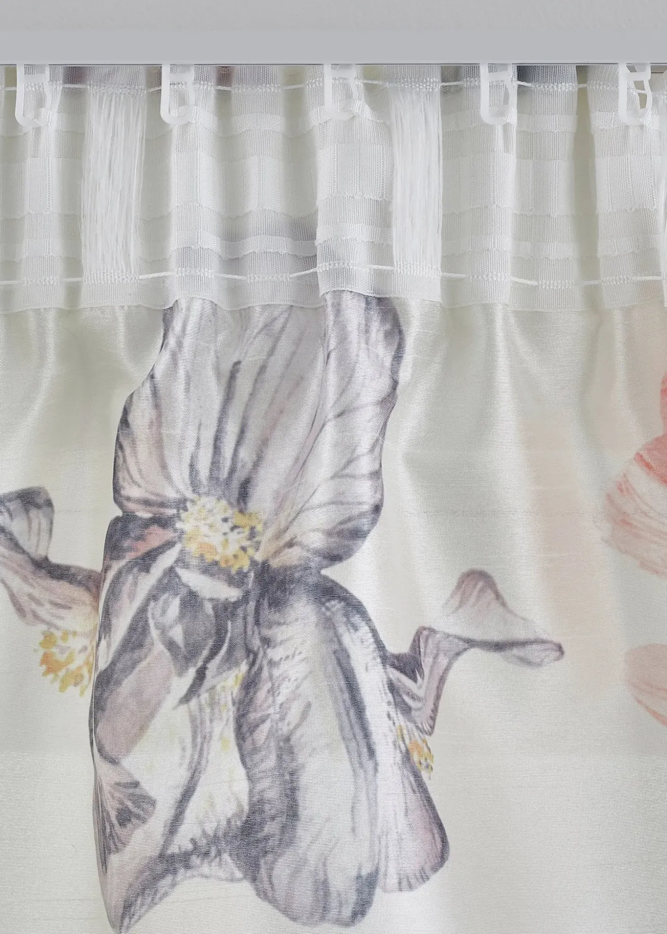 Panneau à imprimé floral (1 pce.)