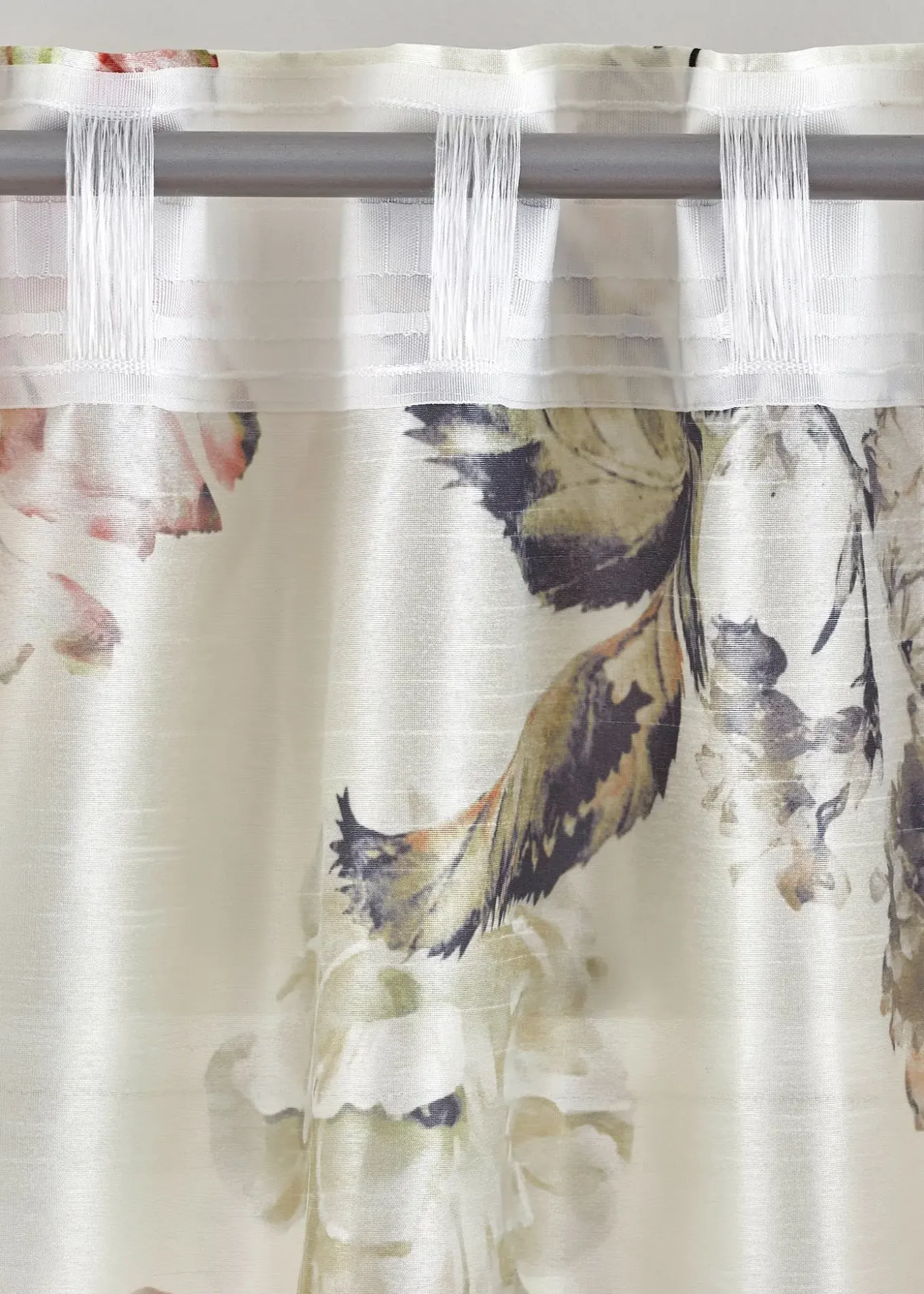 Panneau à imprimé floral (1 pce.)