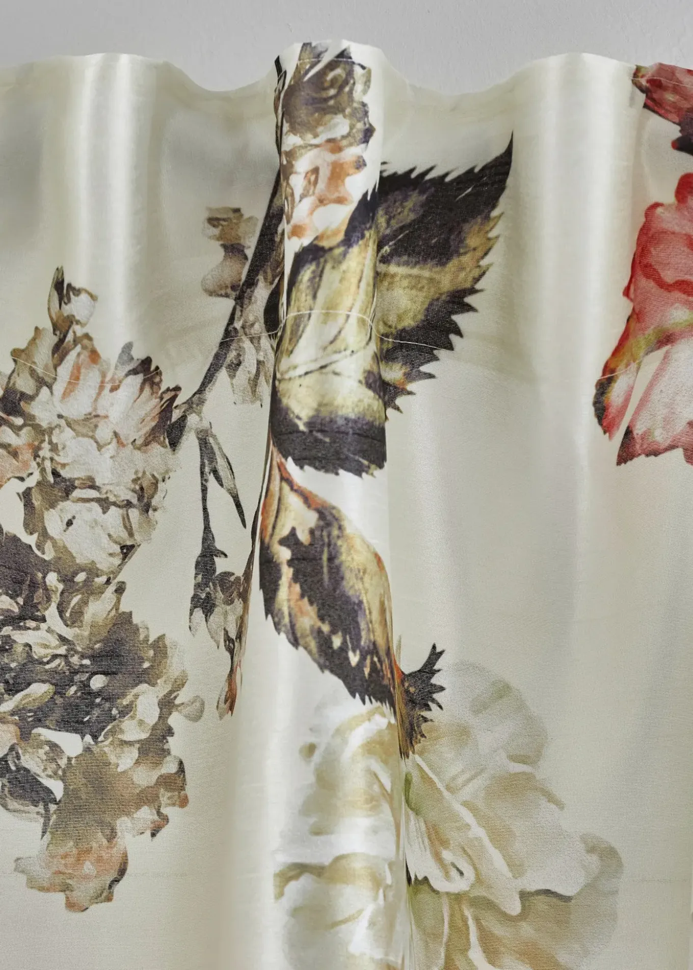 Panneau à imprimé floral (1 pce.)