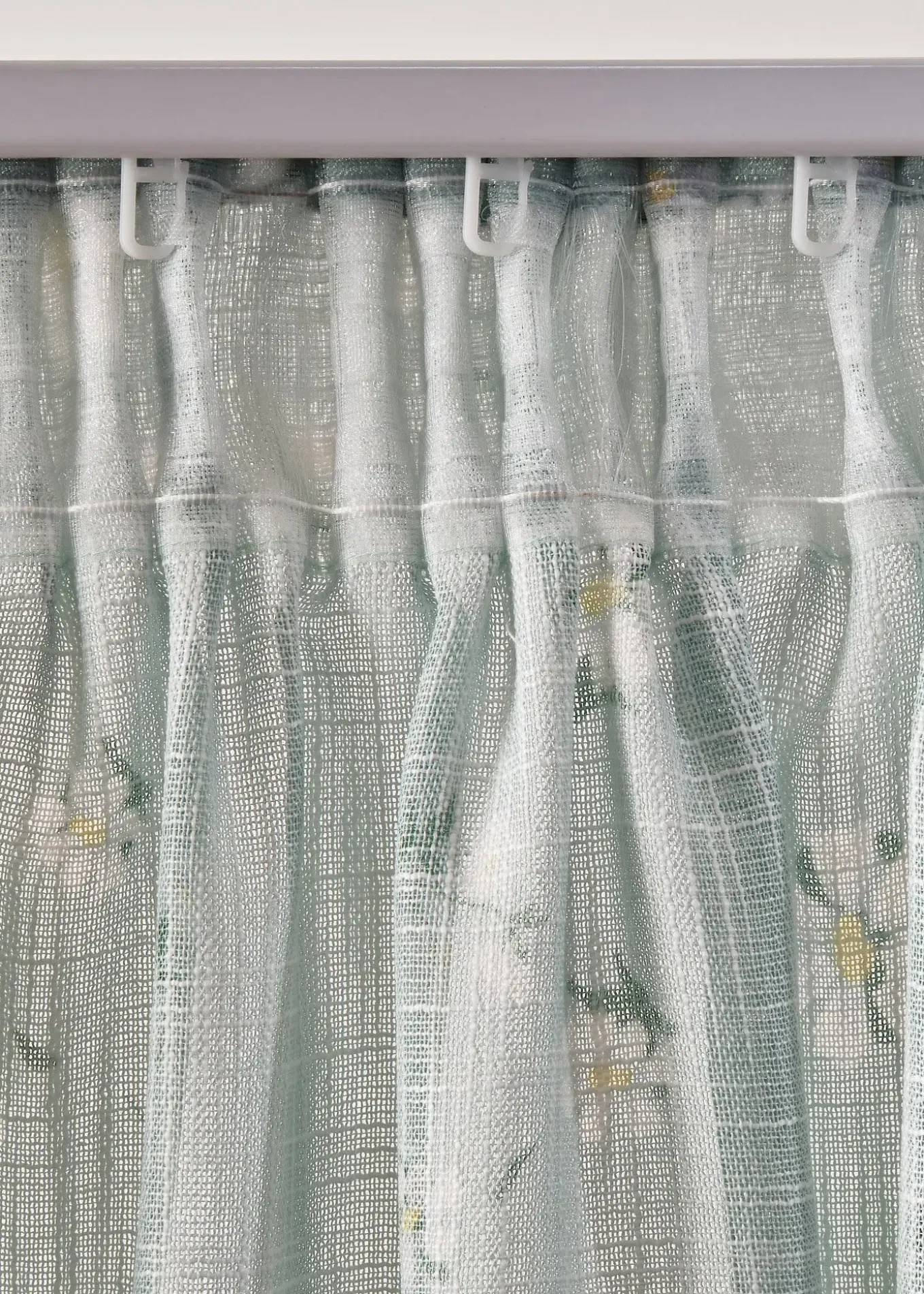 Panneau (1 pce.) à motif floral contenant du polyester recyclé