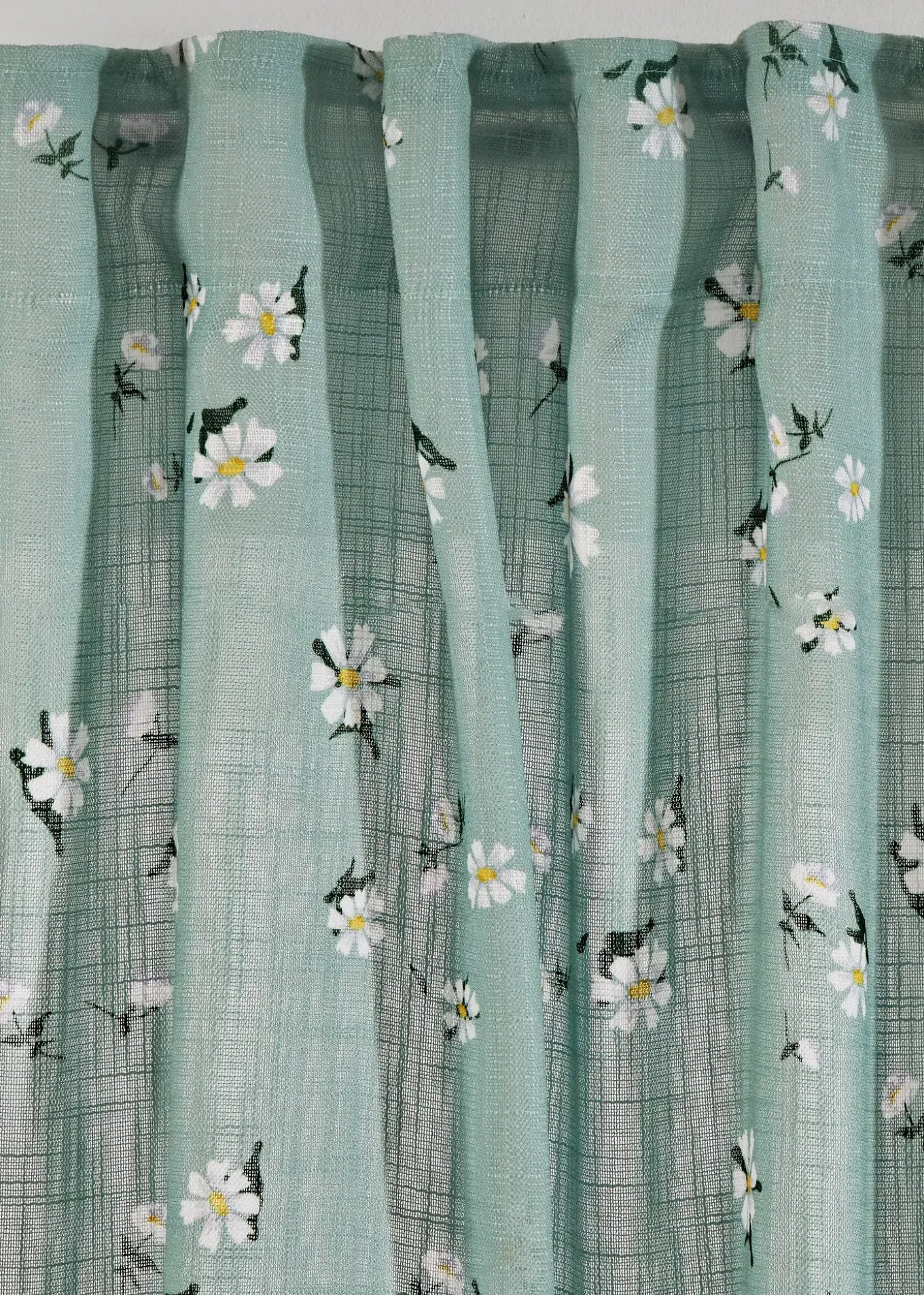 Panneau (1 pce.) à motif floral contenant du polyester recyclé