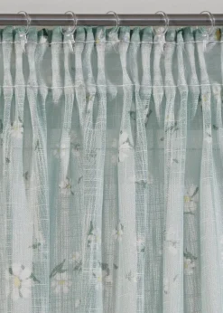 Panneau (1 pce.) à motif floral contenant du polyester recyclé