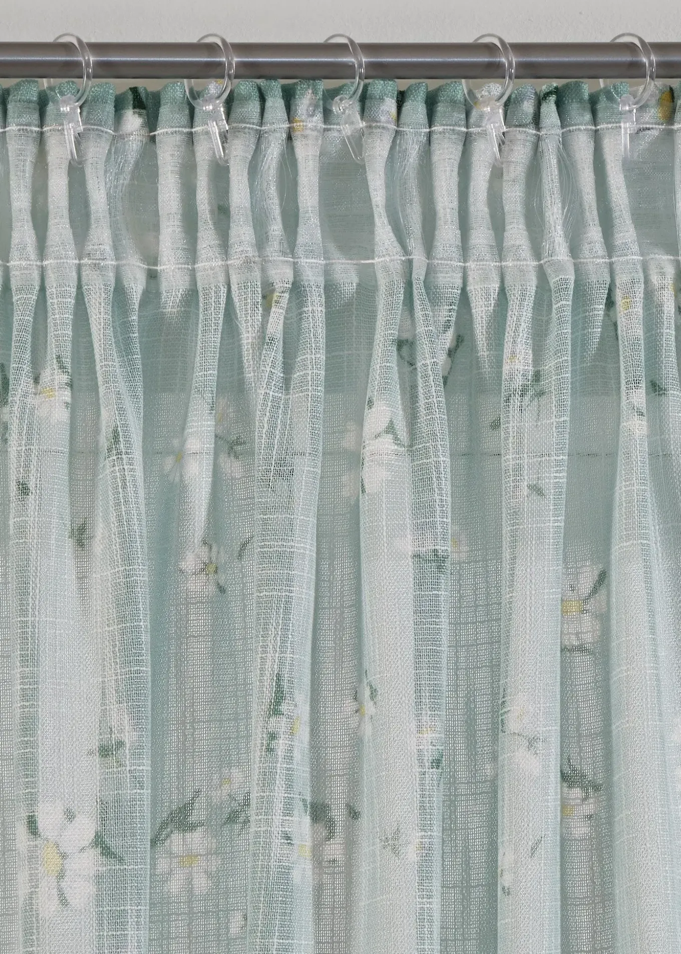 Panneau (1 pce.) à motif floral contenant du polyester recyclé