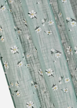 Panneau (1 pce.) à motif floral contenant du polyester recyclé