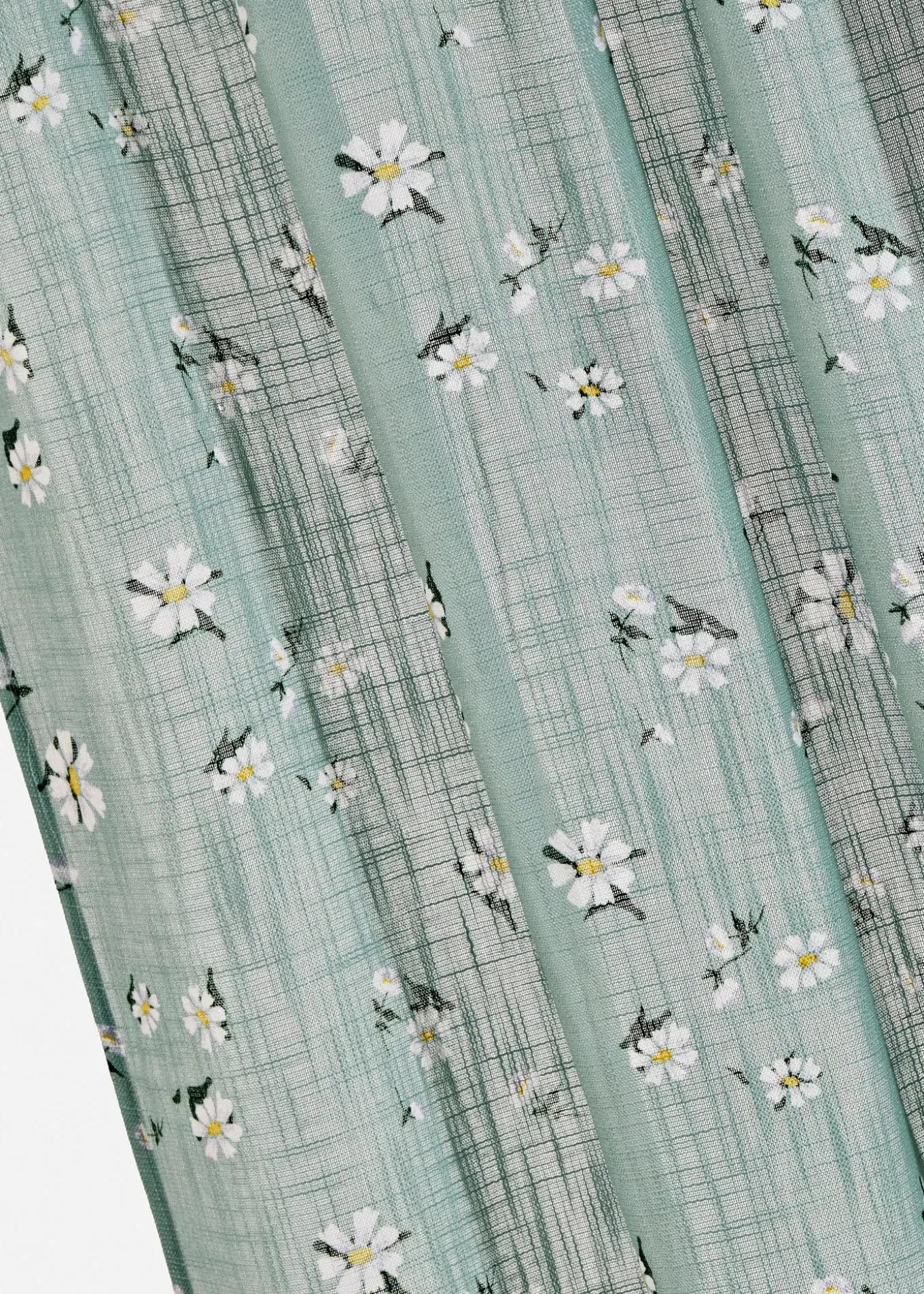 Panneau (1 pce.) à motif floral contenant du polyester recyclé