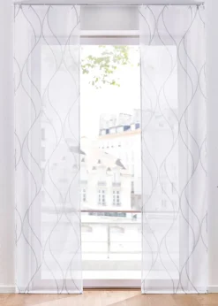 Panneau coulissant avec polyester recyclé (1 pce)