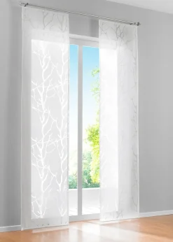 Panneau coulissant en dévoré (1 pce.)