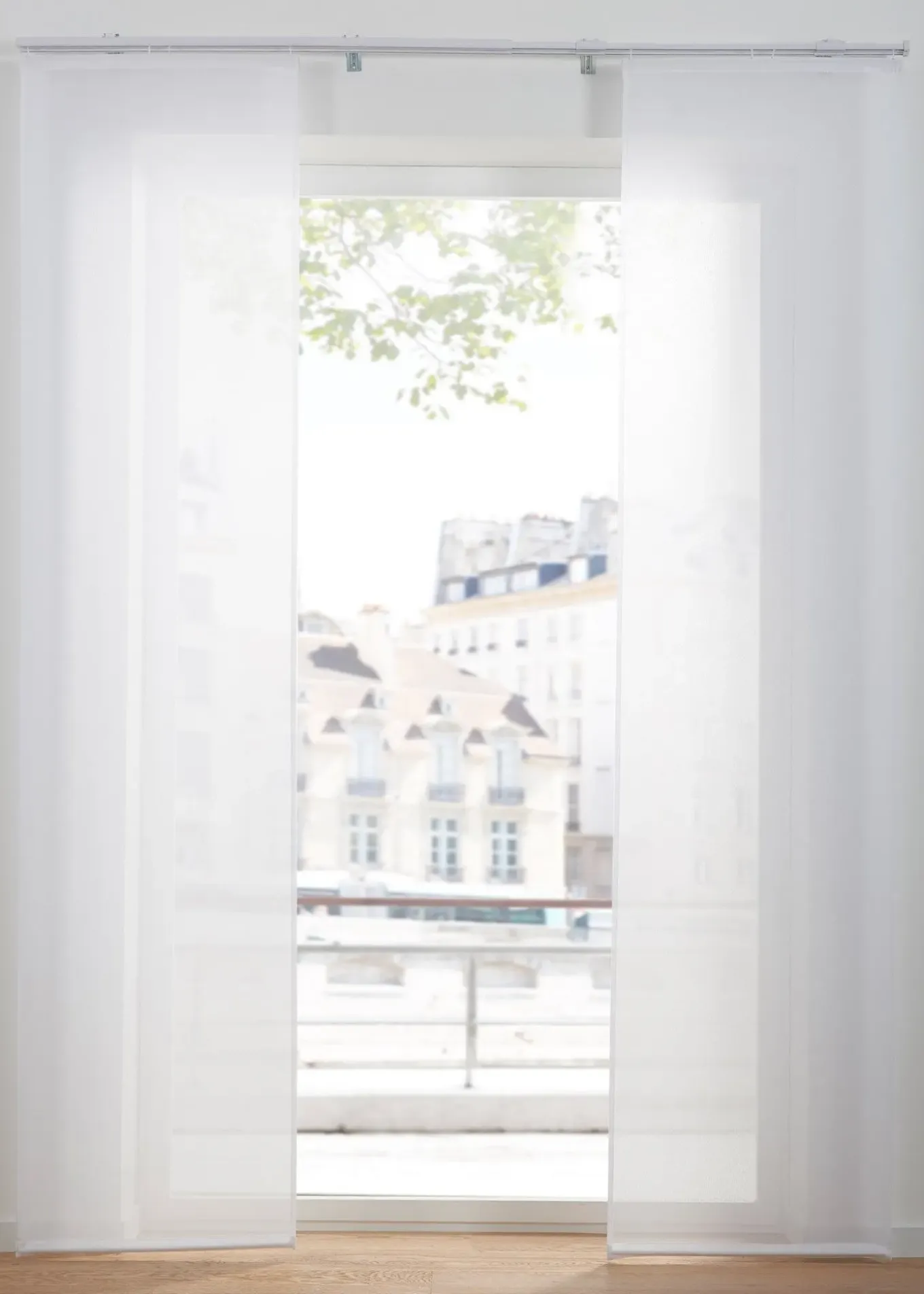 Panneau coulissant en tissu sablé (1 pce)