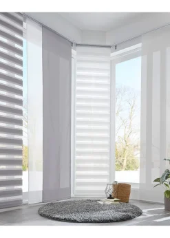 Panneau coulissant en tissu sablé (1 pce)