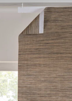 Panneau coulissant en voilage aspect bambou (1 pce)